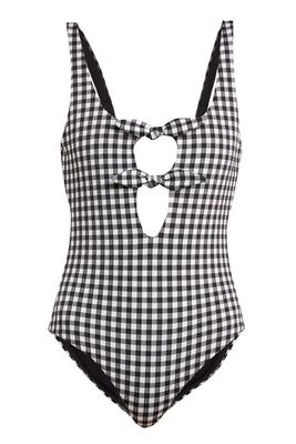 Bow Embellished Swimsuit from Mara Hoffman