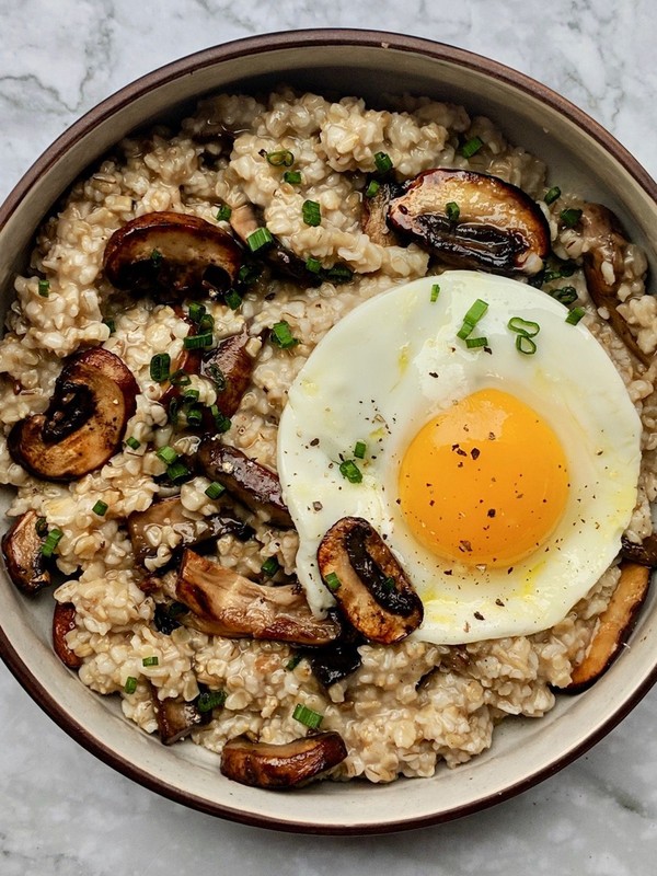 Savoury Mushroom Oats