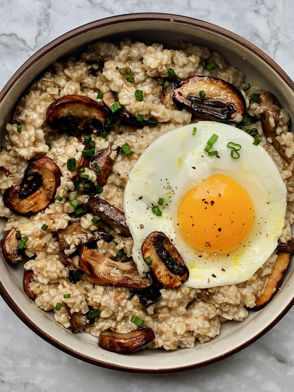 Savoury Mushroom Oats