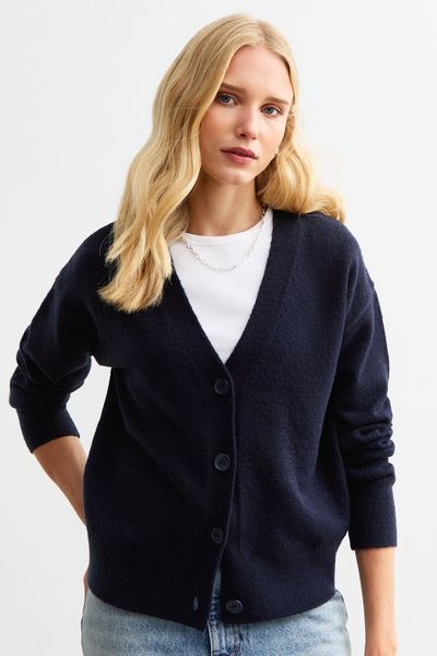 Button Knit Cardigan