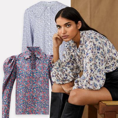15 Floral Blouses To Wear Now