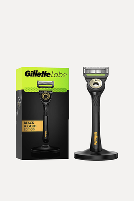 Razor, Exfoliating Bar & Magnetic Stand from Gillette Labs