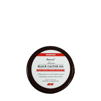 Black Castor Oil Edge Freeze Control Hair Gel from June Milnrow