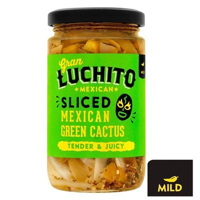 Sliced Mexican Cactus for Fajita & Taco from Gran Luchito