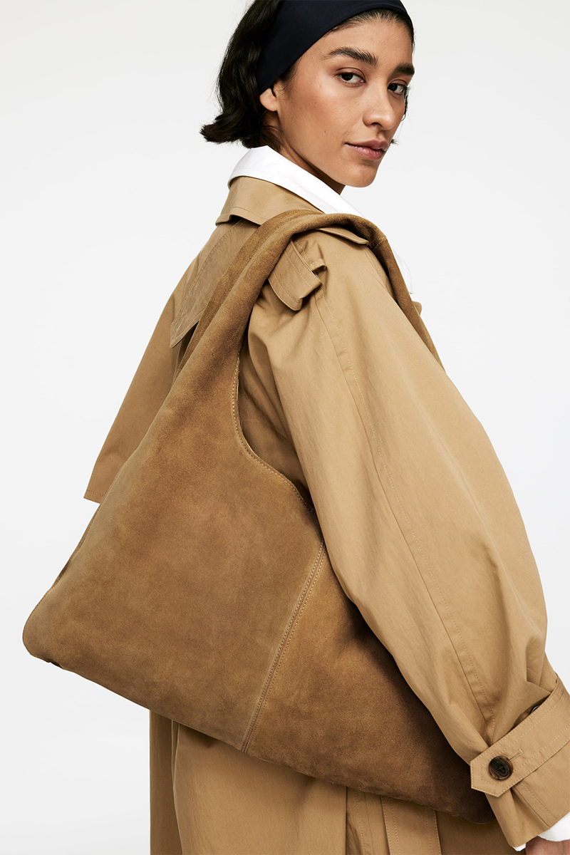 Suede Bag from ARKET