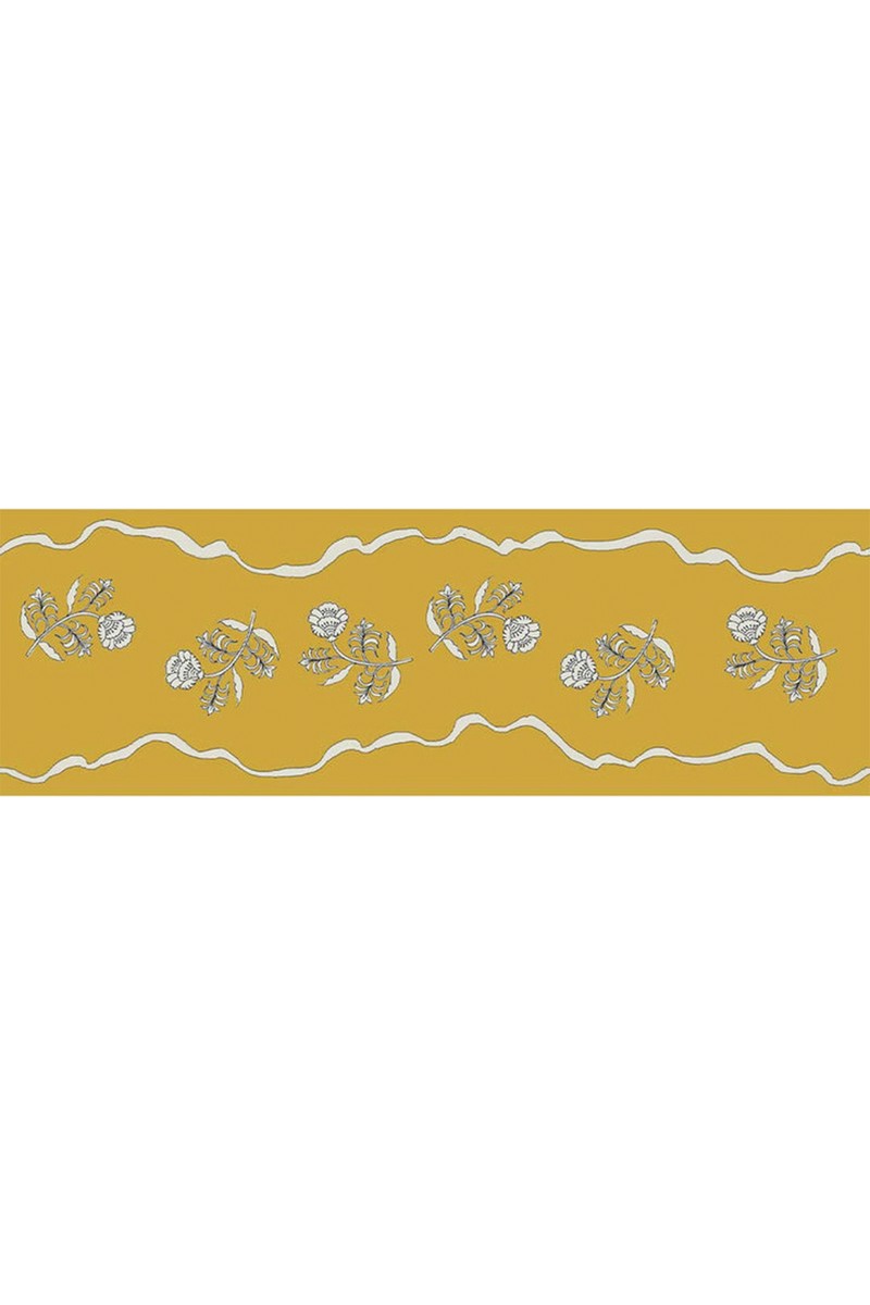 Jaipur Saffron Wallpaper Border from Parker & Jules