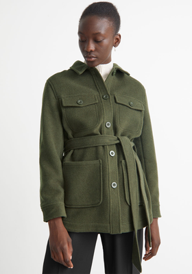 Belted Overshirt Jacket from & Other Stories