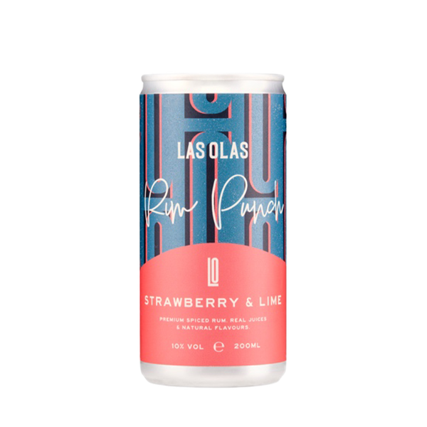 Pack Of 4 Rum Punch Cans from Las Olas