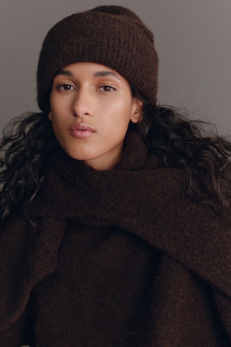 Alpaca-Wool Blend Beanie from Arket