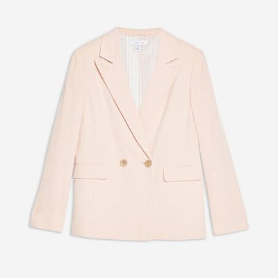 Blazer With Linen