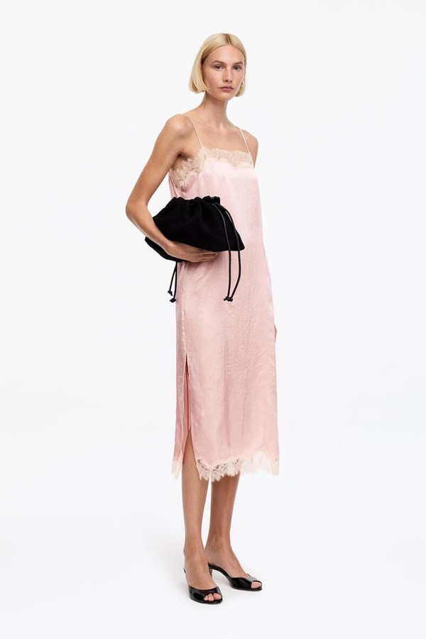Lace-Trimmed Slip Dress from ARKET