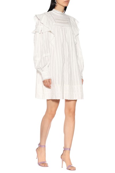 Patsy Ruffled Lace Mini Dress from Isabel Marant Étoile