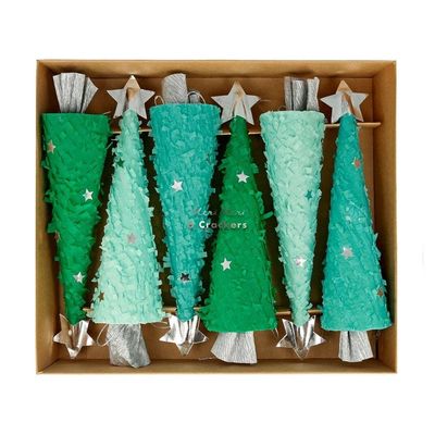 Christmas Trees Crackers from Meri Meri