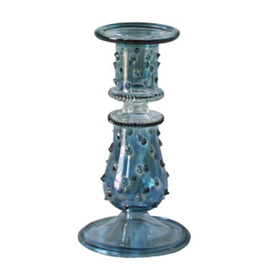 Luxor Glass Candlestick from Issy Granger