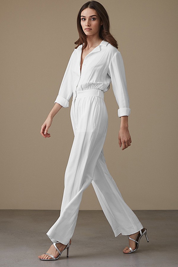 Juno Wide Leg Jumpsuit from Reiss