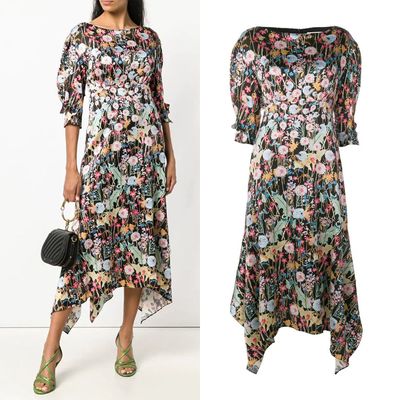 Floral Boatneck Dress from Peter Pilotto