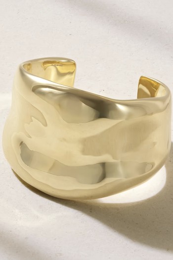 Luna Gold Vermeil Cuff from By Pariah