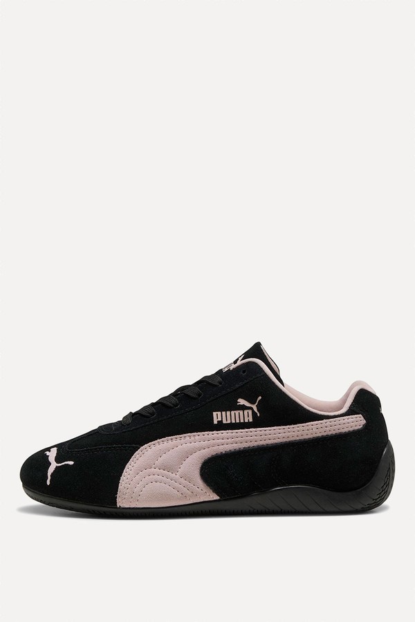Speedcat OG Trainers In Black & Pink
