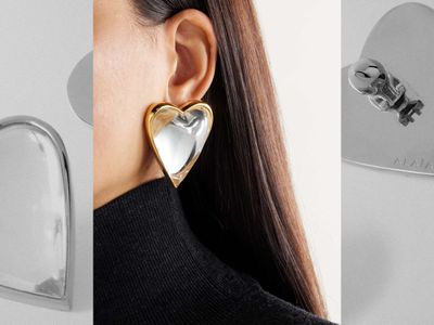 Bombe Gold-Tone Earrings from ALAÏA