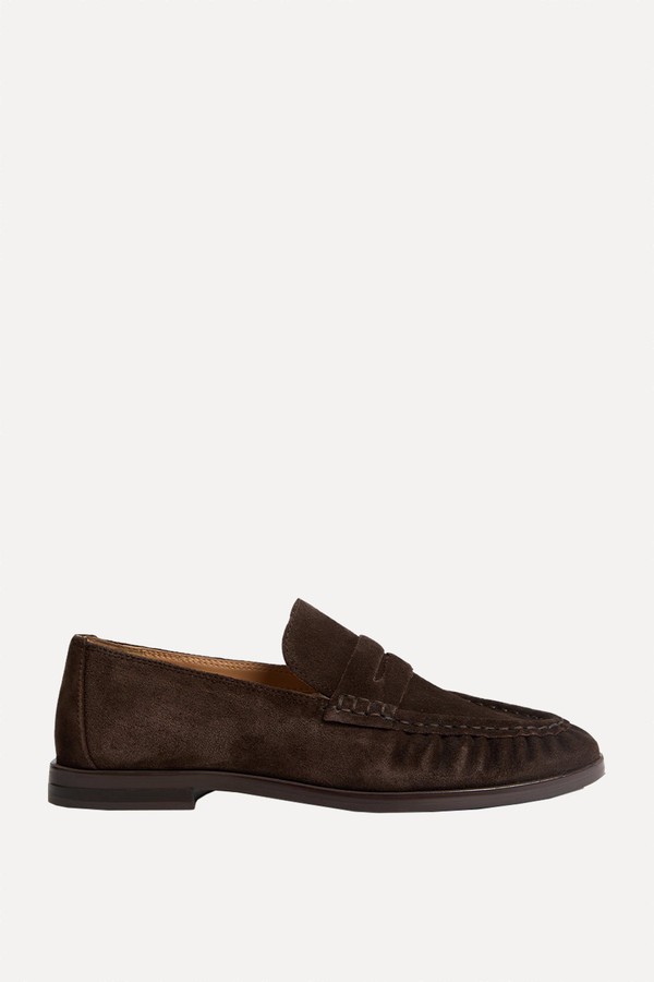Suede Loafers