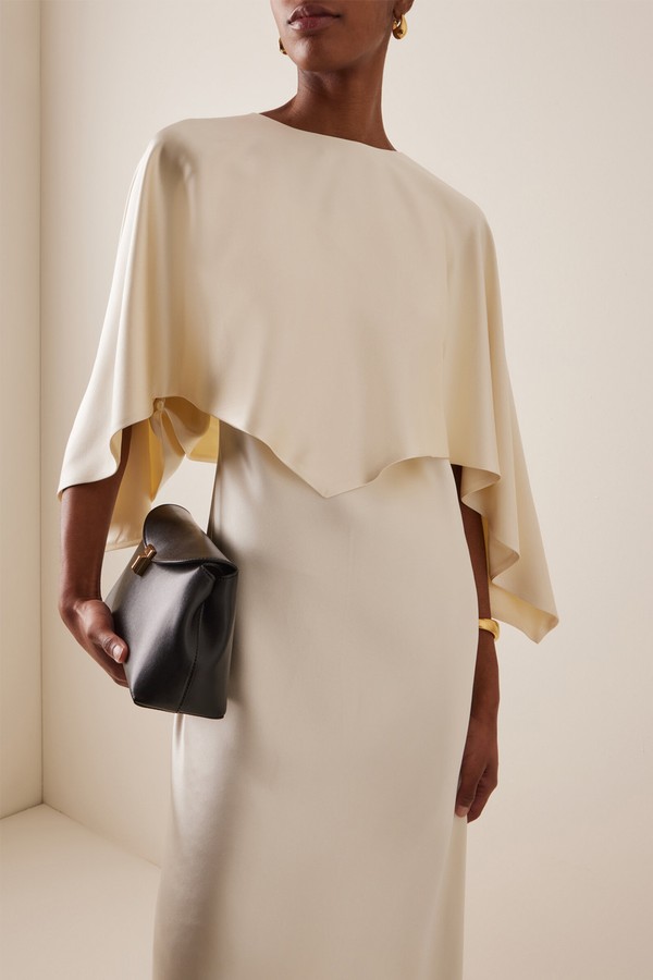 Larys Convertible Silk-Charmeuse Maxi Dress from Adam Lippes