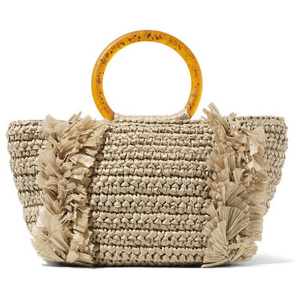 Corallina Raffia Tote from Carolina Santo Domingo