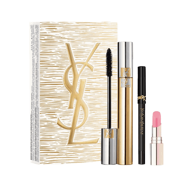 Mascara Volume Faux Cils + Mini Lines Liberated Liner + Mini Candy Glow from YSL 