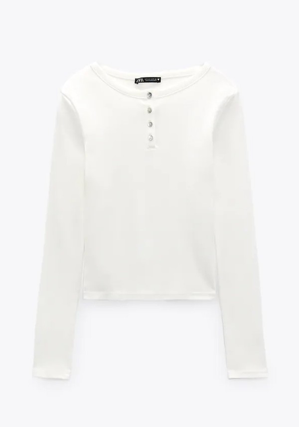 Long Sleeve T-Shirt from Zara