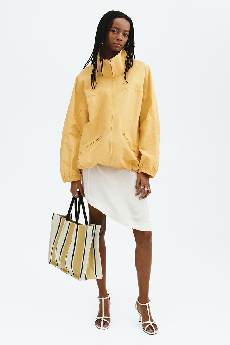 Oversized Nylon Jacket