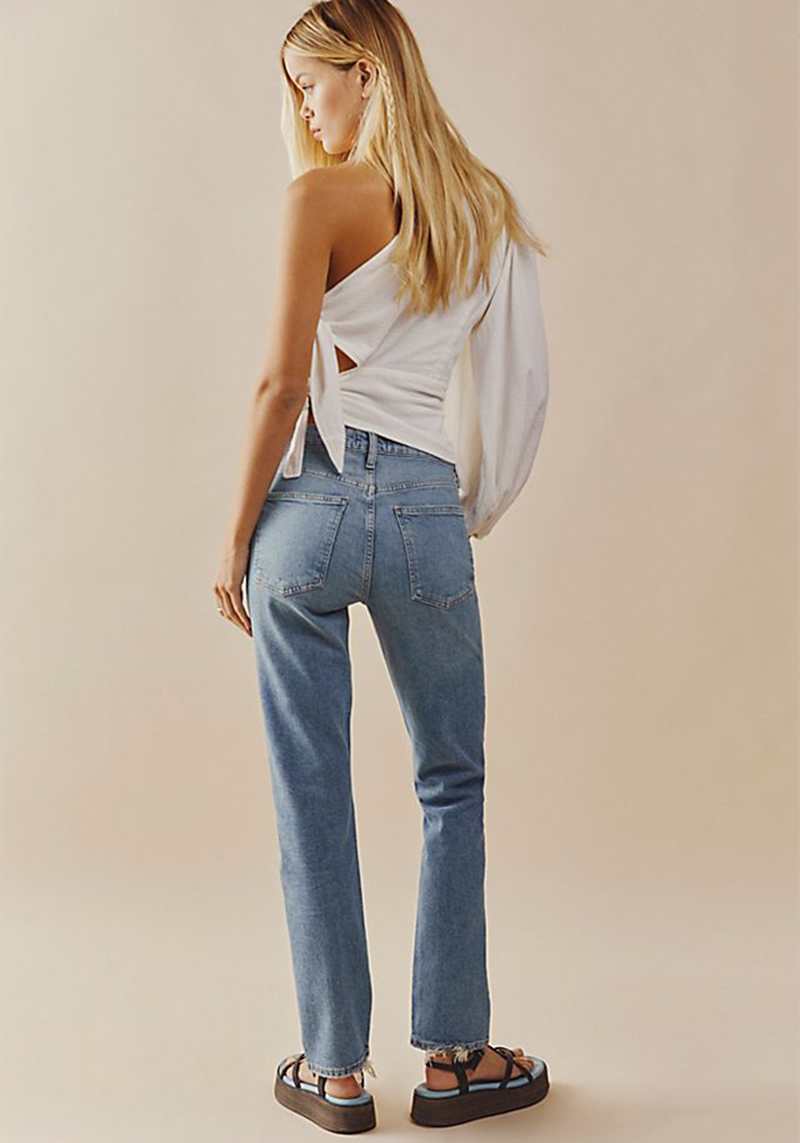Lyle Low-Rise Slim Jeans