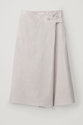 Buttoned Wrap Skirt from COS