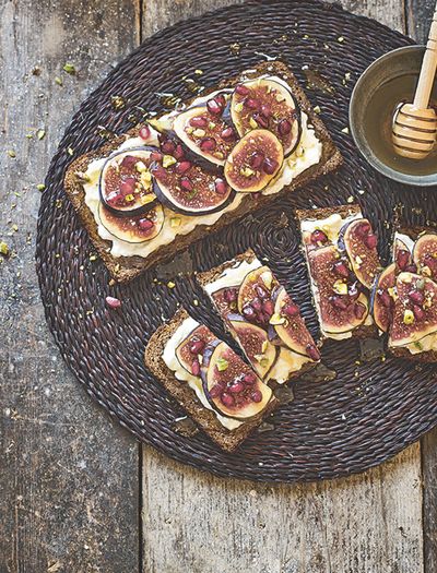 Figs With Whipped Feta