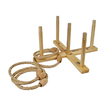 Wooden Ring Toss Garden Game from Oliver Bonas