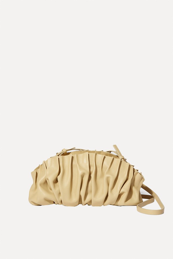 Molded Leather Clutch