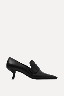 Leather Heeled Loafers from COS