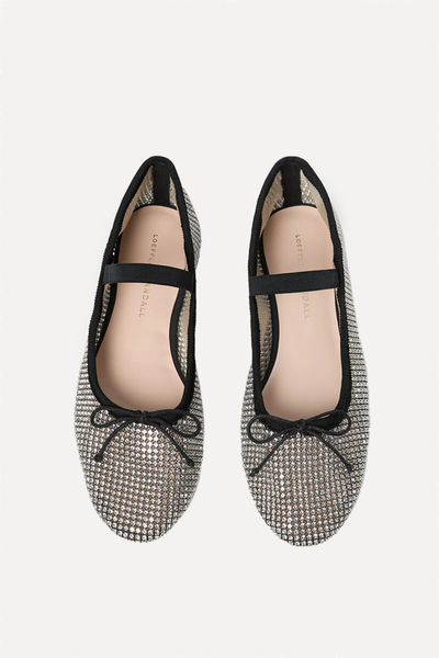 Leonie Crystal Ballet Flats from Loeffler Randall