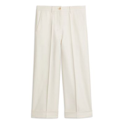 Cotton Wool Twill Trousers from Arket