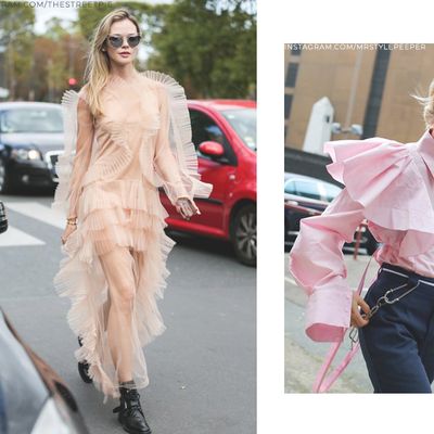 Pink Ruffles To Buy For Spring 