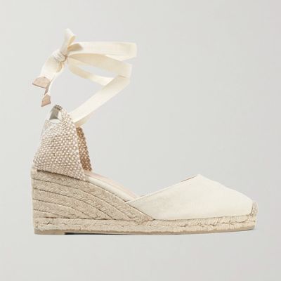 Carina 60 Canvas Wedge Espadrilles from Castaner