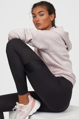 Sports Tights With Mesh from H&M