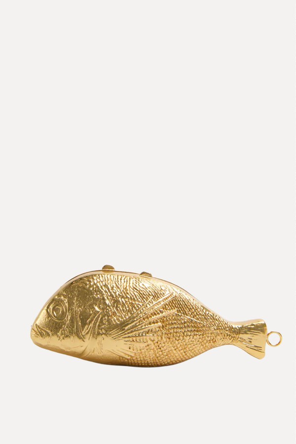 Splash Metal Clutch from Simkhai