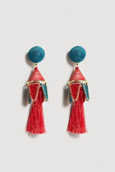 Tassel Earrings from Mango