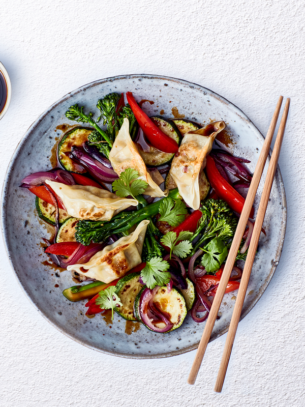 Easy Gyoza Stir-Fry