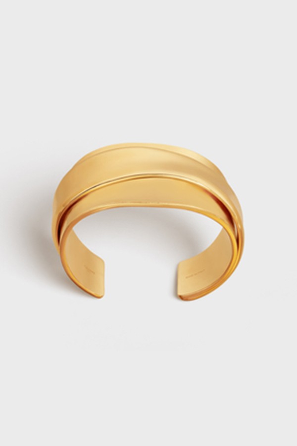Formes Simples Interlaced Cuff from Celine