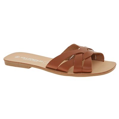 Tan Interwoven Slides