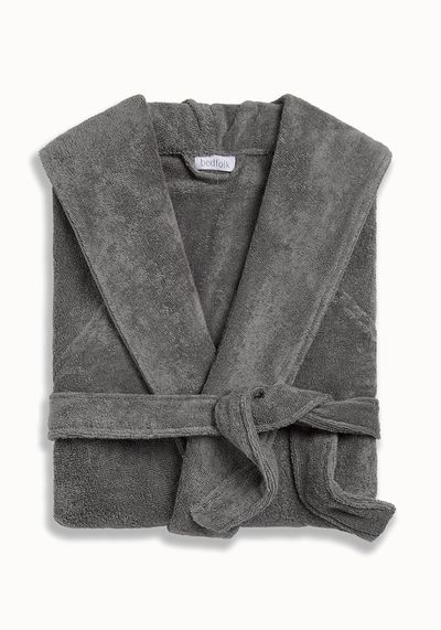 The Plush Robe In Slate