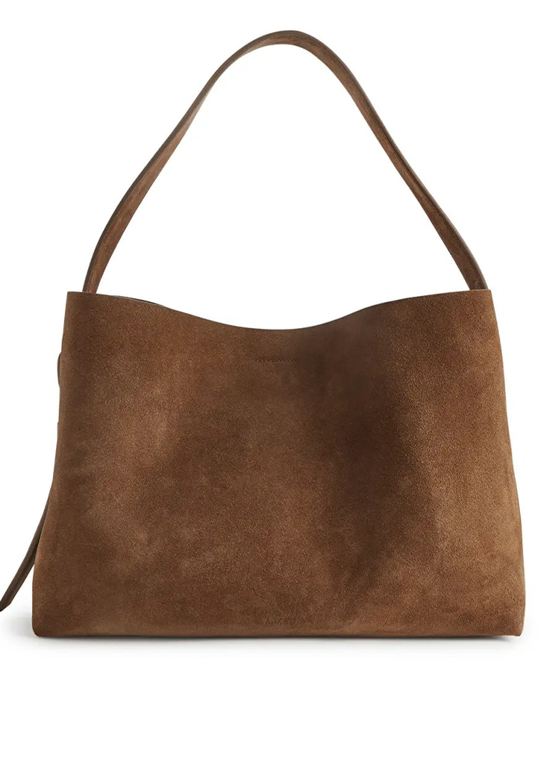 Suede Tote Bag 