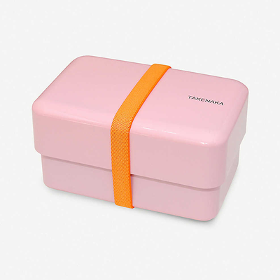 Bento Two-Tier Recycled-Plastic Lunch Box from Takenaka