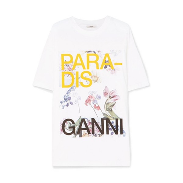 Oversized Printed T-Shirt from Ganni