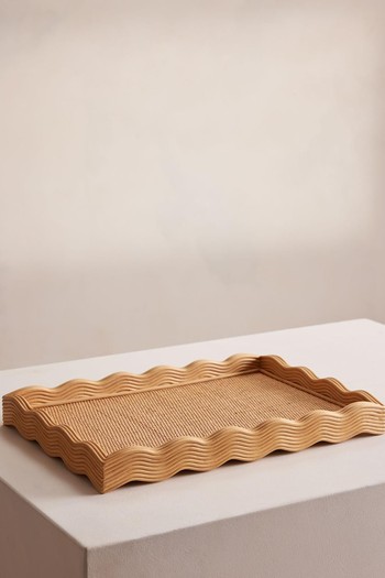 Pangbourne Rattan Tray from Soho Home 